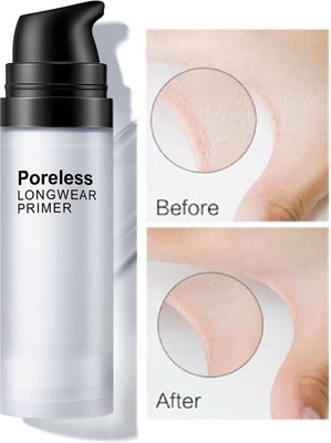 EVERERIN HD matte finish pore blur gel base face makeup primer Primer  - 15 ml(Transparent)