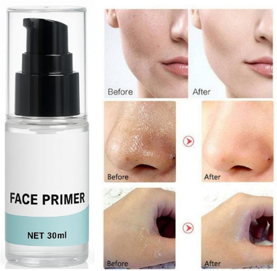 nuvya Make-up Primer With Lightweight & Long- Lasting, All Skin Types Primer  - 30 ml(transparent)