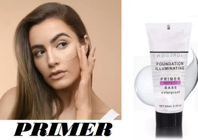 AGLEY FOUNDATION ILLUMINATING MAKEUP BASE GEL PRIMER Primer - 50 ml (Transparent) Primer  - 50 ml(TRANSPARENT)
