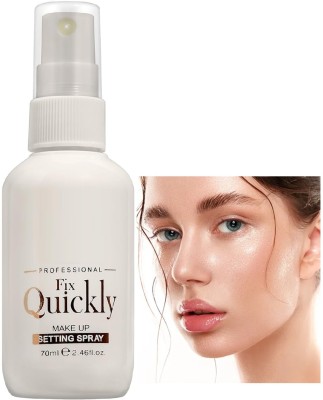 Yuency Pro Matte Makeup Fixer Setting Spray | Long Lasting | Flawless Finish Primer  - 70 ml(white)