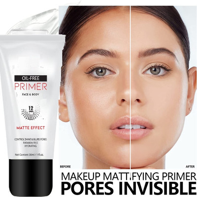 YAWI Primer Pores Zero Face Primer Gel Primer  - 30 ml(TRANSPARENT)