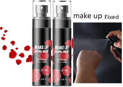 Emijun Dewy Finish Fini Satine Makeup Setting Spray Primer COMBO Primer  - 200 ml(TRANSPARENT)