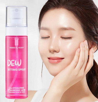 MYEONG Fixing Moisturizing Oil Controlling Quick Makeup Setting Spray Primer  - 100 ml(Pink)