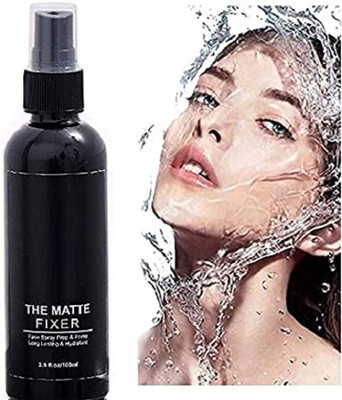 THTC BEST MakeUp MATTE FINISH & WATER PROOF MAKEKUP SETTING FIXER Primer  - 100 ml(Transparent)