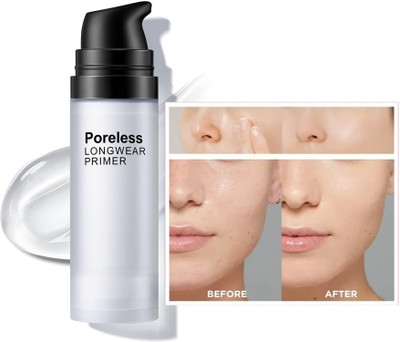 EVERERIN Waterproof Long Lasting Matte Poreless Mattifying Skin Face Primer For Makeup Primer  - 15 ml(Transparent)