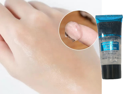 Sheny New Face gel Primer poreless for open pores and oily skin  Primer  - 50 ml(transparent)