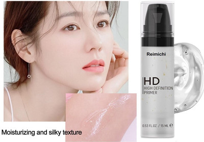 REIMICHI Face Primer Matte Smooth Texture Fills Pores and Fine Lines Long Lasting  Primer  - 15 ml(transparent)