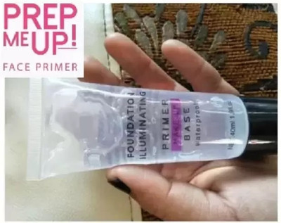 HUZURLU SKIN GLOW FOUNDATION ILLUMINATION GEL TUBE PRIMER  Primer  - 30 ml(Transparent)