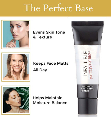 Neycare PERFECT BASE FOR MAKE-UP FACE PRIMER Primer  - 35 ml(TRANSPARENT)