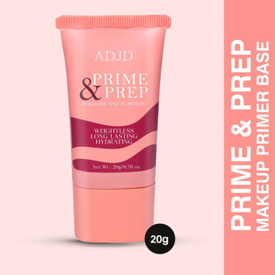 ADJD 3 in 1 Primer| Matte Finish|Primes,Protects & Moisturise Primer  - 20 ml(TRANSPARENT)