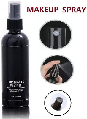 Latixmat Long-Lasting Makeup Fixer Natural primer spray Primer  - 100 ml(Transparent)
