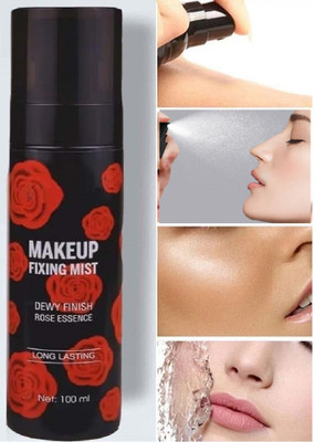 THTC Rose Essence Makeup Fixing Mist Primer  - 100 ml(Transparent)