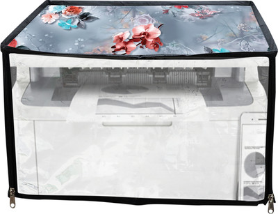 JMT Printer Cover For HP Laserjet Pro MFP M30w Printer (Grey Floral Print) Printer Cover