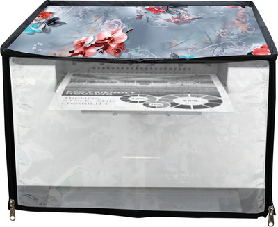 JMT Printer Cover For HP LaserJet M208dw Printer (Grey Floral Print) Printer Cover