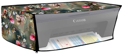 PrimeCover Canon Pixma E470 | E477 Green Flowers Printer Cover