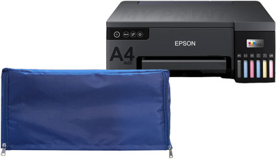 Protectio Epson EcoTank L 8050 Printer with Chain Printer Cover – Blue/Dust proof/washable Printer Cover