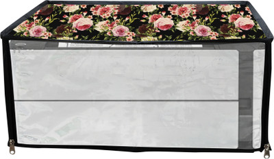 JMT Printer Cover For Epson Eco Tank M1180 Ink Tank Printer (Black Rose Print) Printer Cover