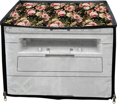 ATP Printer Cover For Brother DCP B7535DW Multifunctional Printer (Black Rose) Printer Cover