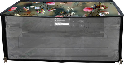 JMT Printer Cover For HP Laserjet Pro M202dw Printer (Green Floral) Printer Cover