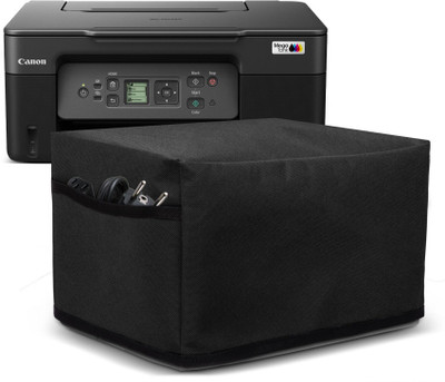 CRASOME Dust & Water Proof Printer Cover for Canon Pixma G2770 / G3770 – Black Printer Cover