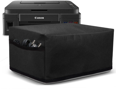 CRASOME Dust & Water Proof Printer Cover for Canon Pixma G3012 / G3010 / G2012 - Black Printer Cover