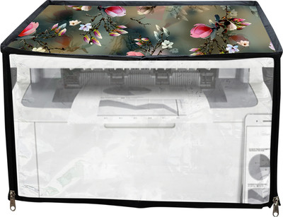JMT Printer Cover For HP Laserjet Pro MFP M30w Printer (Green Floral) Printer Cover