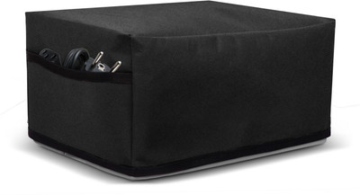 CRASOME Dust & Water Proof Printer Cover for HP Smart Tank 520 / 525 All-in-One - Black Printer Cover