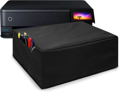 Alifiya Printer Cover For Epson L8180 Multifunction InkTank Printer-Black Printer Cover