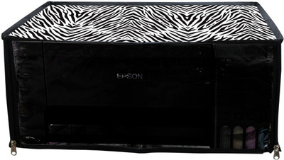 PrimeCover Printer Cover For Epson EcoTank L3150 Zebra Print Printer Cover