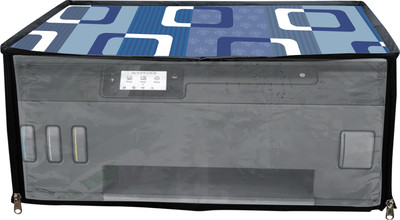 JMT Printer Cover For HP Smart Tank 530 All in One Printer (Blue Check Print) Printer Cover