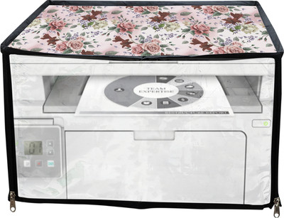 JMT Printer Cover For HP Laserjet Ultra M134a Printer (Grey Rose Print) Printer Cover