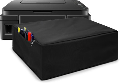 Alifiya Dust Proof Washable Printer Cover for Canon Pixma G2012 All-in-One Ink Tank Colour Printer - Black Printer Cover