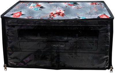 HomeStore-YEP Printer Cover For Brother DCP-L2541DW Printer Blue Flower Printer Cover