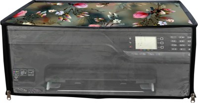 JMT Printer Cover For HP Officejet 4620e All in One Printer (Green Floral) Printer Cover