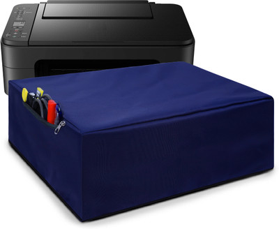 Alifiya Nylon Printer Cover For Canon E3370 All-in-One Wireless Ink Efficient Color - Blue Printer Cover