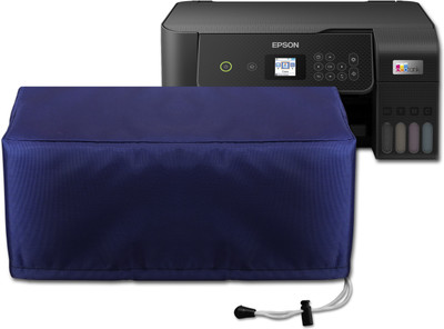 Cranique Dust Proof Nylon printer Cover For Epson EcoTank L3260 InkTank Printer - Blue Printer Cover