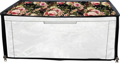 JMT Printer Cover For HP Laserjet Pro M17w Printer (Black Rose Print) Printer Cover