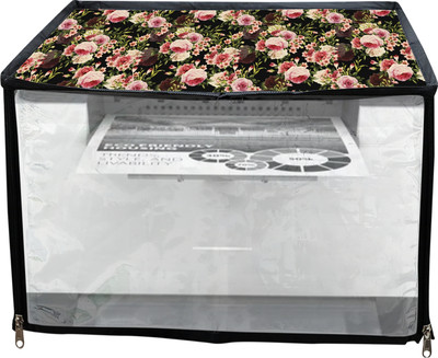 JMT Printer Cover For HP LaserJet M208dw Printer (Black Foral Print) Printer Cover