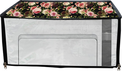JMT Printer Cover For Epson Eco Tank M1100 Ink Tank Printer (Black Rose Print) Printer Cover