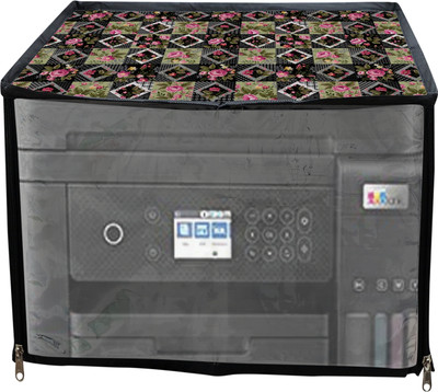 JMT Printer Cover For Epson Eco Tank L6270 Printer (Hara Check Print) Printer Cover