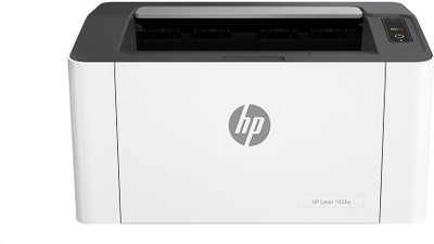 HP 1008A Single Function Monochrome Laser Printer(Toner Cartridge, 1 Ink Bottle Included)