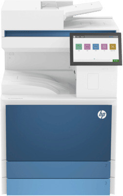 HP Color LaserJet Managed MFP E87740dn Multi-function Color Laser Printer(Toner Cartridge, 1 Ink Bottle Included)