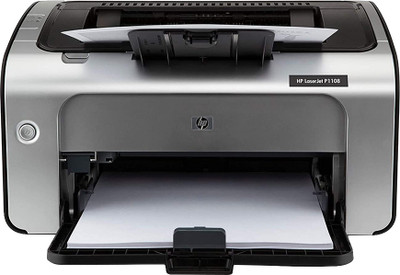 HP LaserJet Pro P1108 Single Function Monochrome Laser Printer(Toner Cartridge)