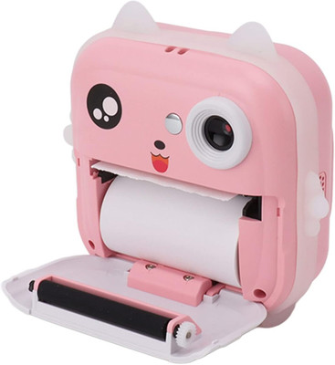 IMMUTABLE Camera Children Kids Instant 24MP Kids Digital Camera fds17 Multi-function Monochrome Label Printer(Label Tape)