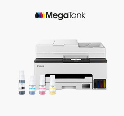 MAXIFY GX2070 Multi-function WiFi Color Ink Tank Printer(4 Ink Bottles Included)