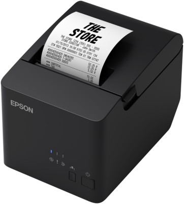 Epson EpTM-T82X POS Printer (USB + Serial) Single Function Monochrome Thermal Transfer Printer(Label Roll)