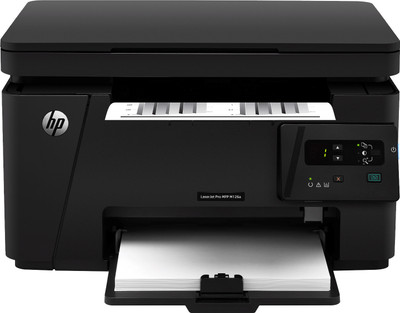 HP LaserJet Pro MFP M126a Printer Multi-function Monochrome Laser Printer with Voice Activated Printing Google Assistant(Toner Cartridge, 1 Ink Bottle Included)