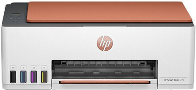 HP Smart All In One 529 Multi-function Color Ink Tank Printer for Print/Scan/Copy with Up to 4000 Black & 6000 color pages of ink in box(4 Ink Bottles Included)