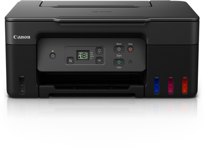 Canon PIXMA MegaTank G2770 Multi-function Color Ink Tank Printer for Print/Copy/Scan with 6000 black and 7700 color prints(4 Ink Bottles Included)