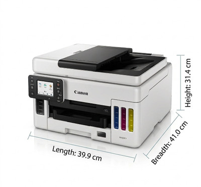 MAXIFY GX6170 All-in-One Multi-function WiFi Color Inkjet Printer(Ink Bottle, 4 Ink Bottles Included)